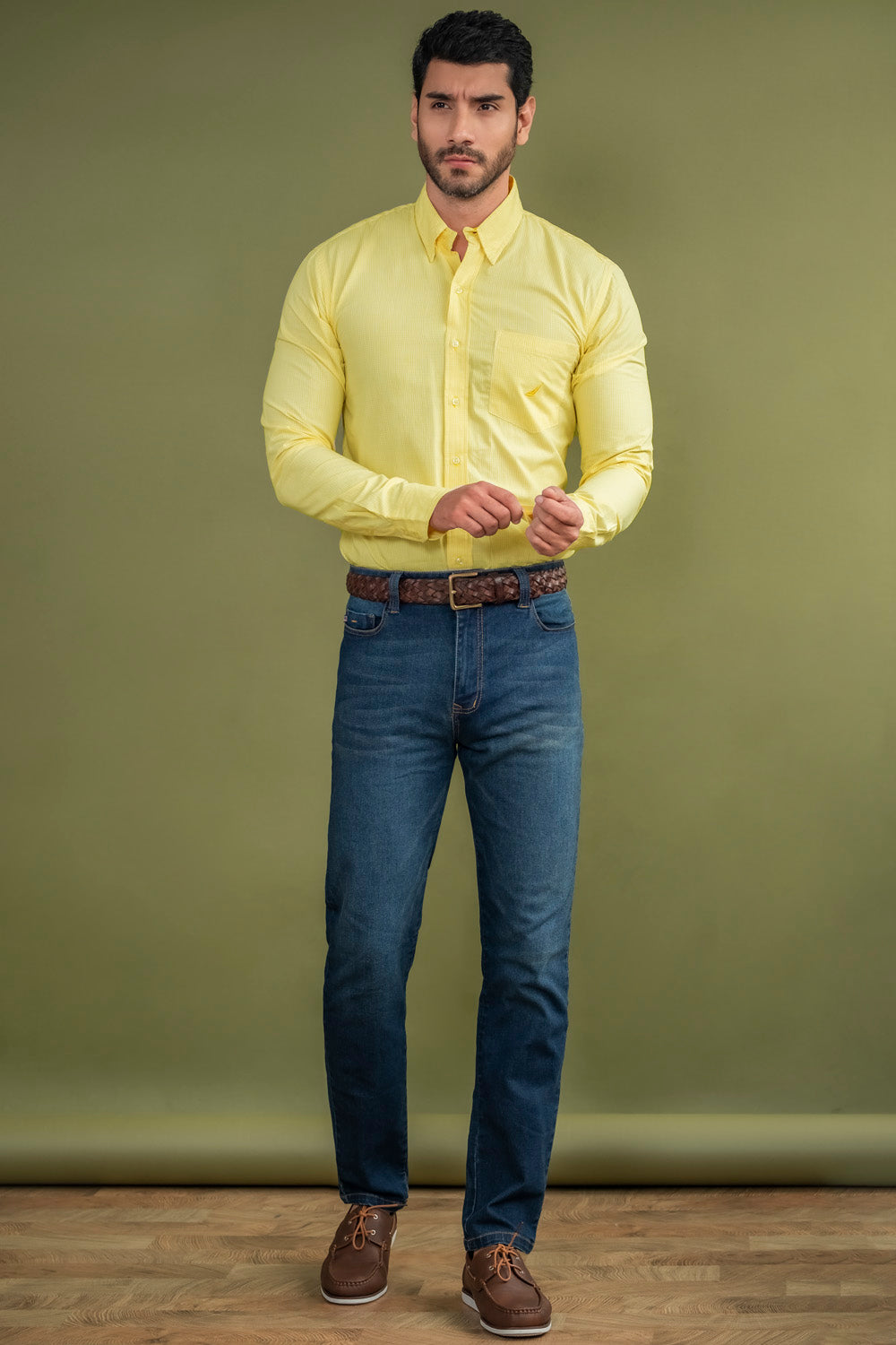 Camisa Bridgeport Cuadros - Regular Fit - Algodon Poplin