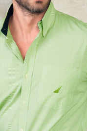 Camisa Bridgeport Cuadros - Regular Fit - Algodon Poplin