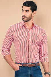 Camisa Bellingham Rayas - Slim Fit - Algodon Poplin