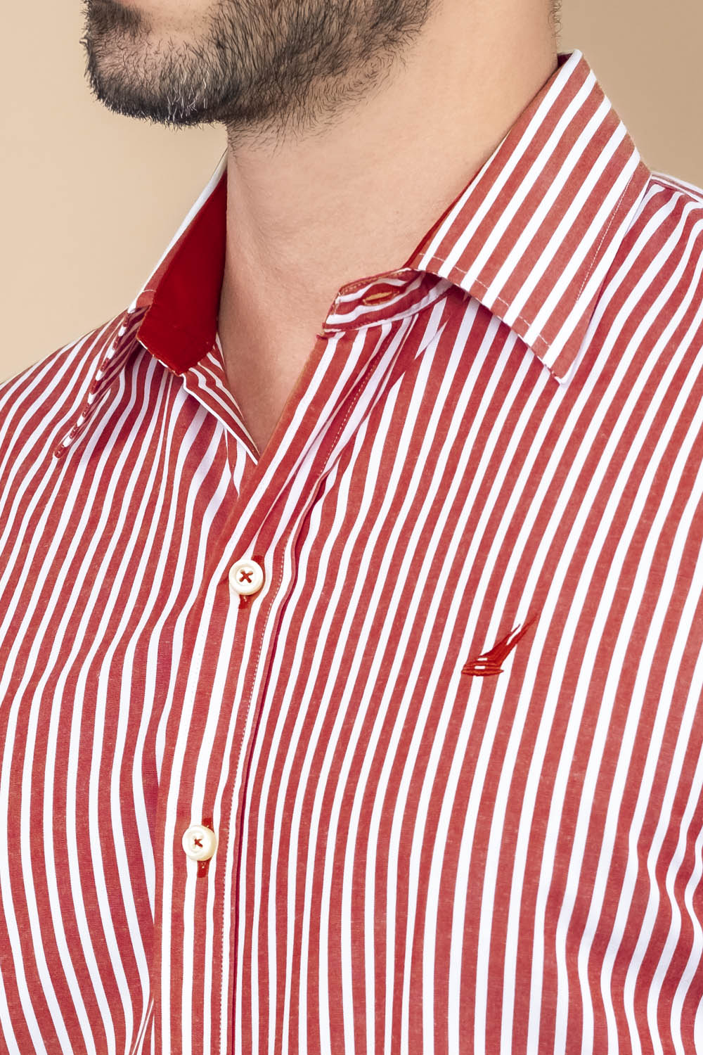 Camisa Bellingham Rayas - Slim Fit - Algodon Poplin