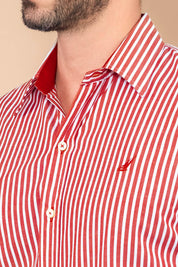 Camisa Bellingham Rayas - Slim Fit - Algodon Poplin