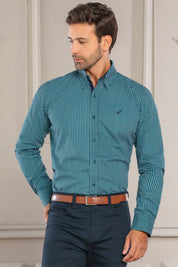 Camisa Prescott Rayas - Slim Fit