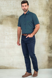 Camisa Monaco Cuadros - Slim Fit -Poplin