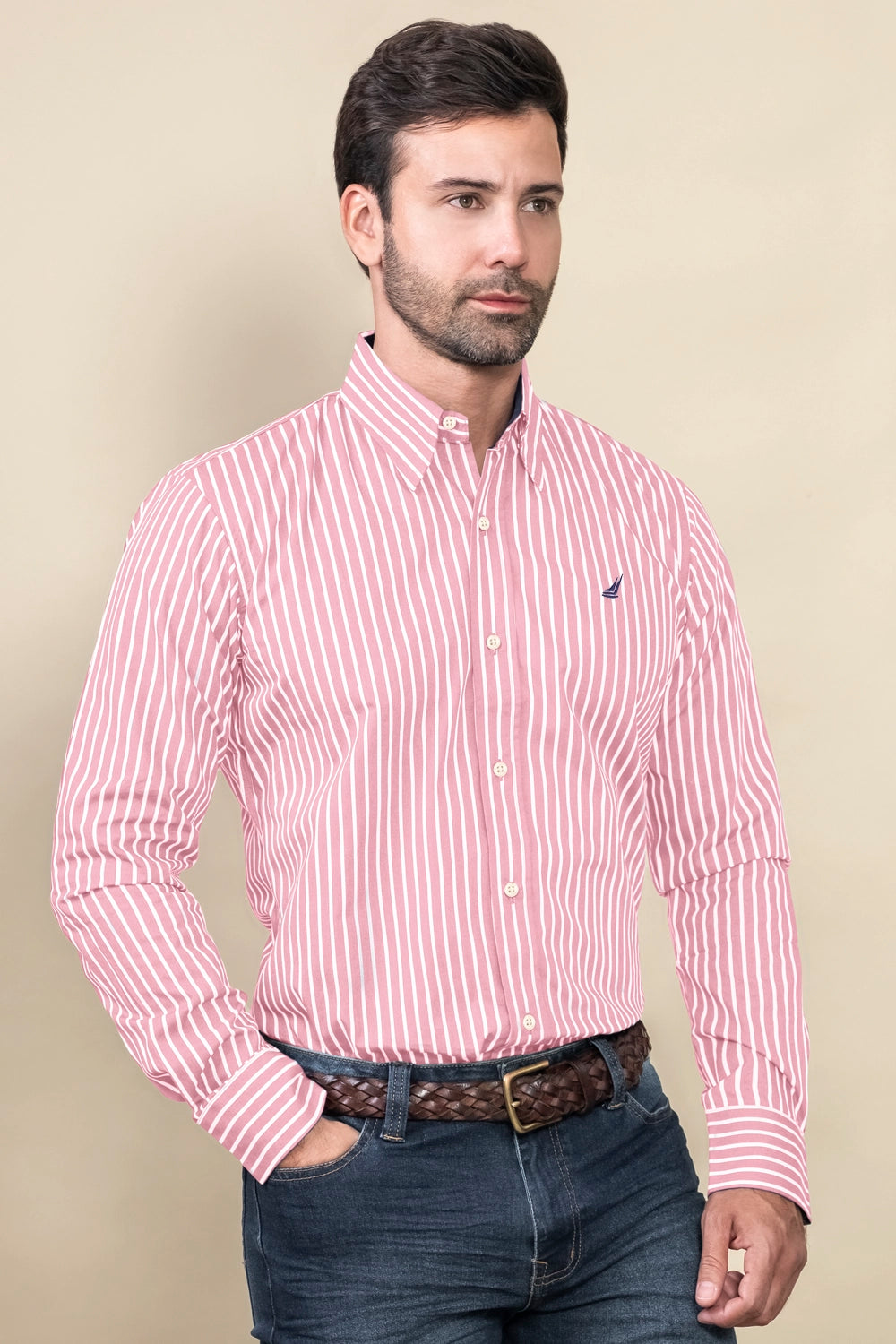 Camisa Newport Rayas - Slim Fit