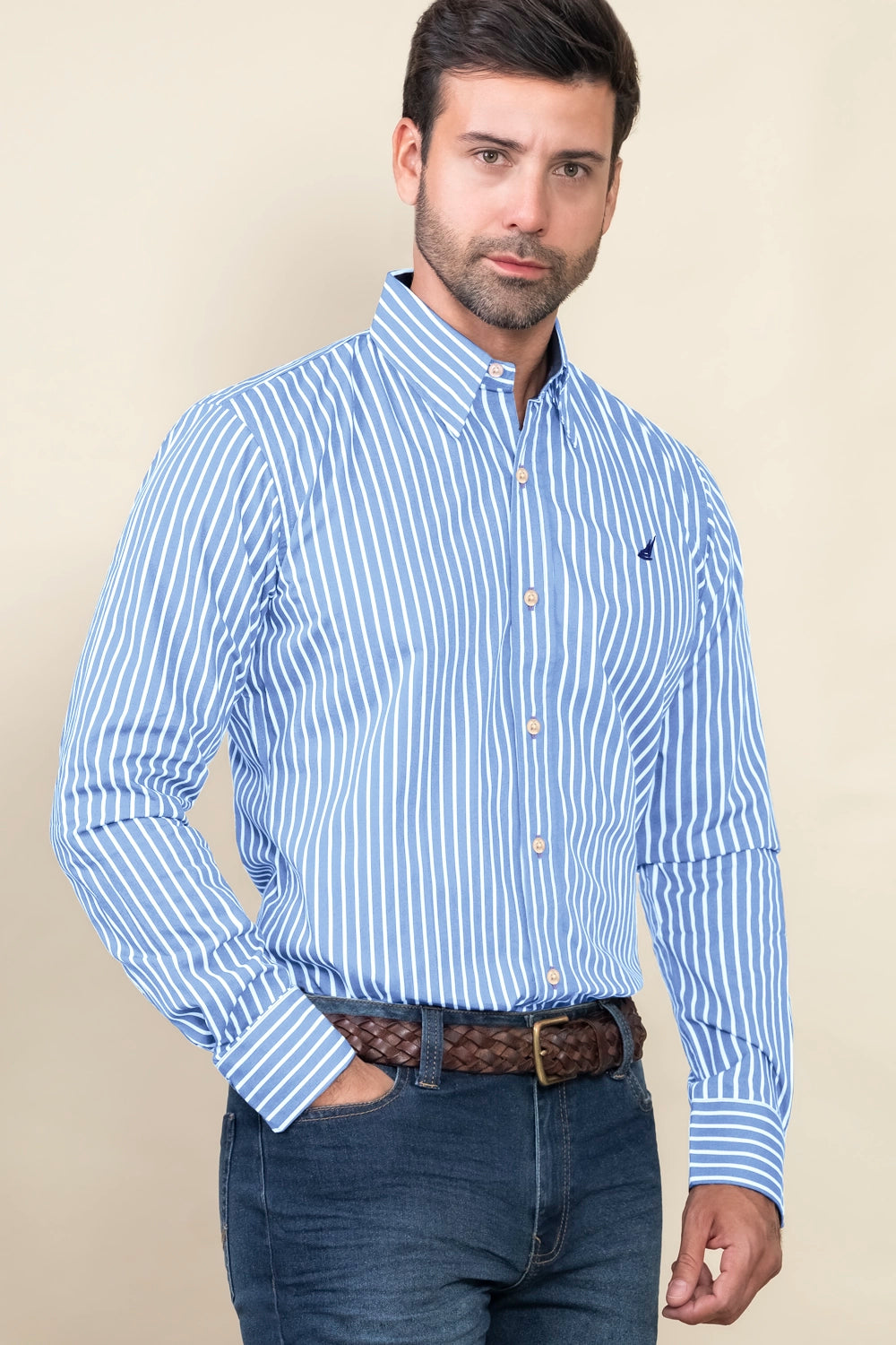Camisa Newport Rayas - Slim Fit