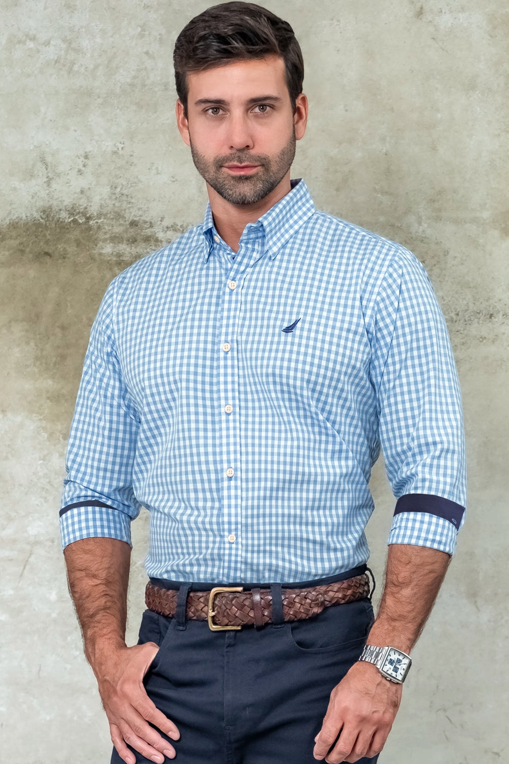Camisa Houston Cuadros - Slim Fit