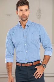 Camisa Newport Rayas - Slim Fit - Poplin