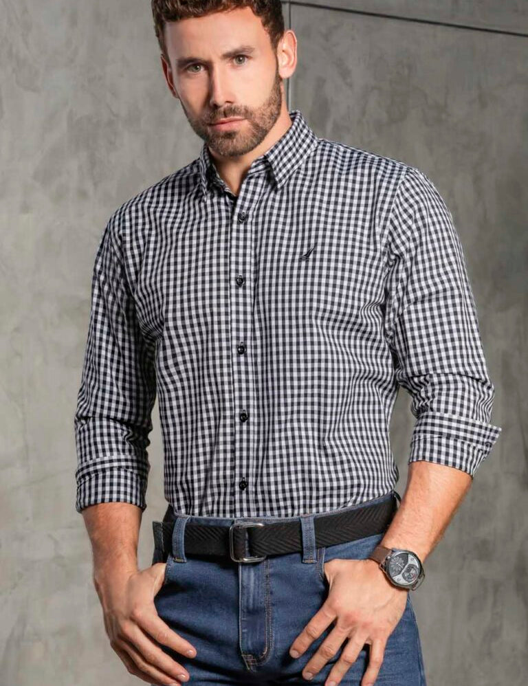 Camisa Boise Cuadros - Slim Fit - Algodón