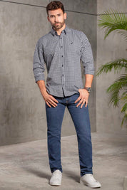 Camisa Boise Cuadros - Slim Fit - Algodón