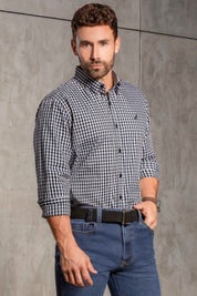 Camisa Boise Cuadros - Slim Fit - Algodón