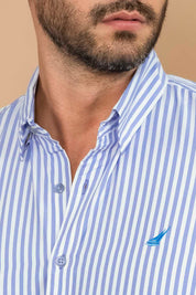 Camisa Houston Rayas - Slim Fit - Poplin