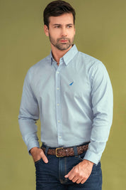 Camisa Rhode Island - Modern Fit - Pinpoint Oxford