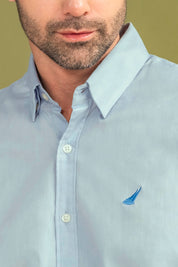 Camisa Rhode Island - Modern Fit - Pinpoint Oxford