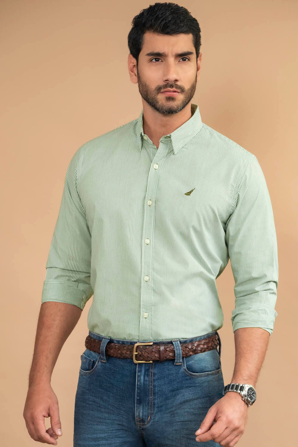 Camisa Philadelphia Rayas - Modern Fit - Poplin