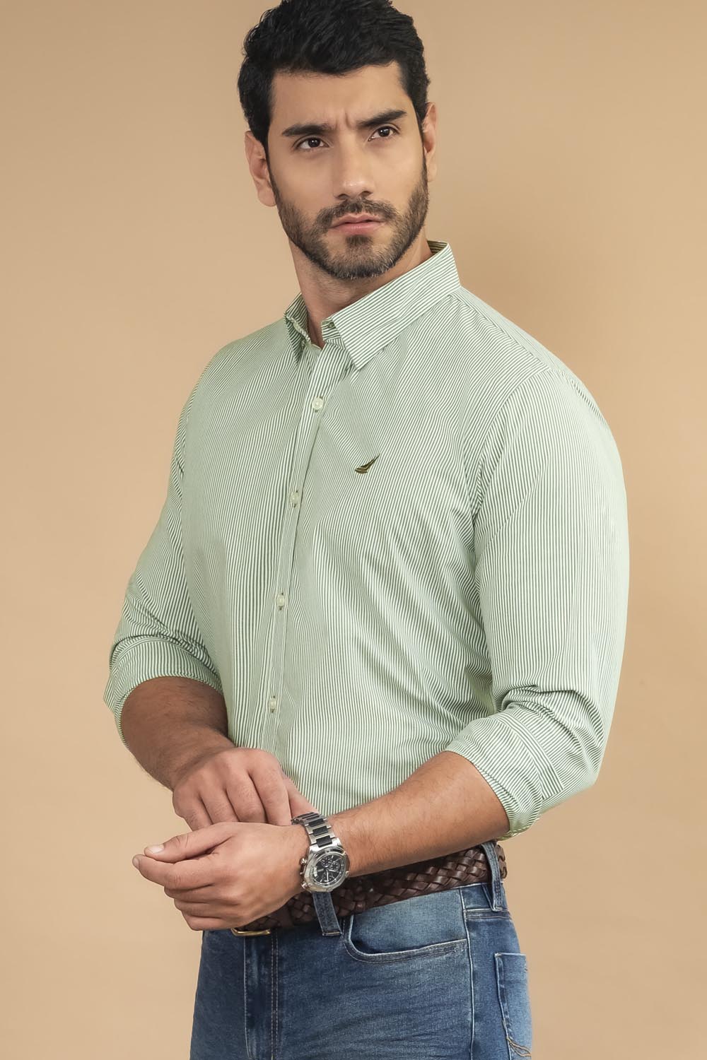 Camisa Philadelphia Rayas - Modern Fit - Poplin