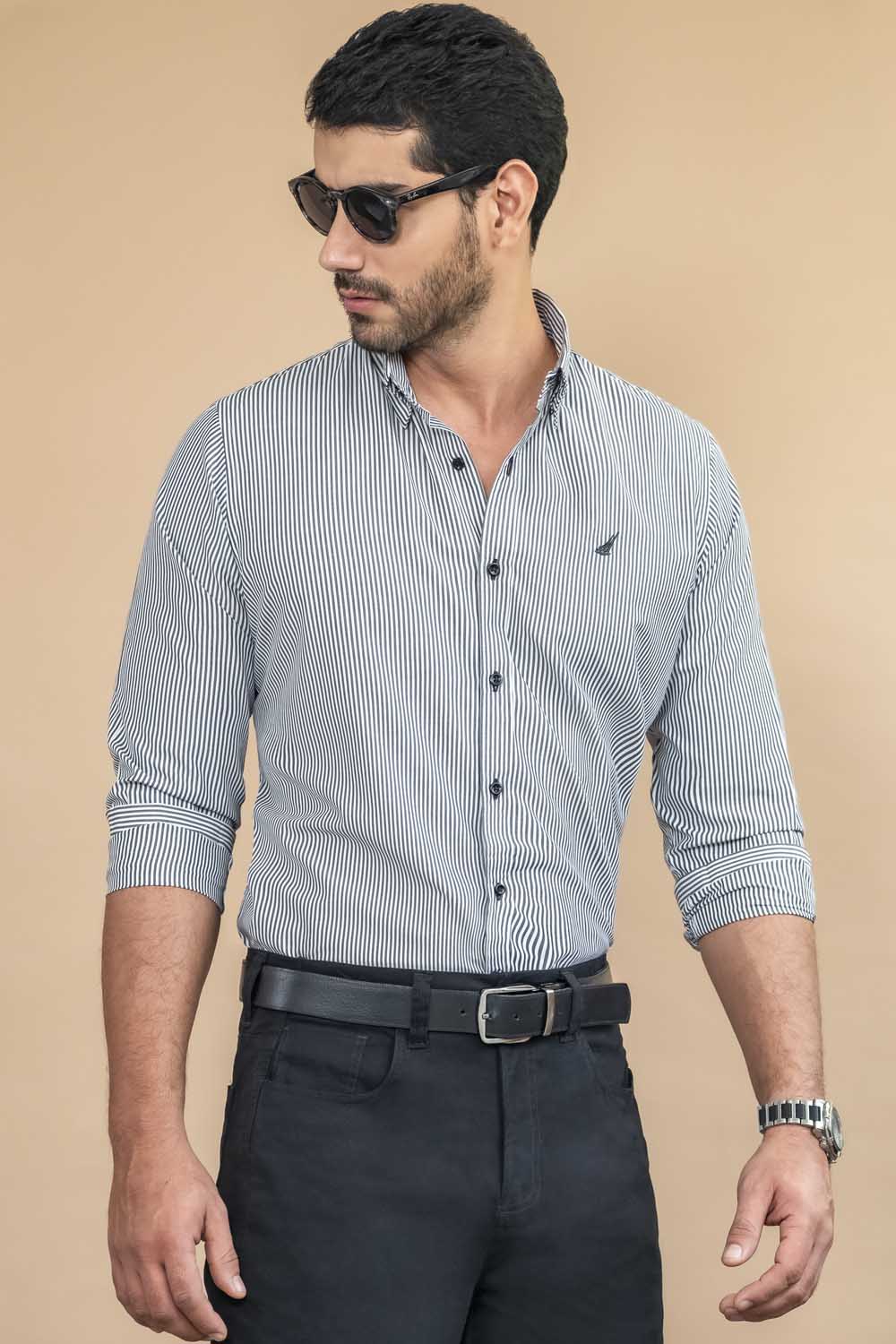 Camisa Philadelphia Rayas - Modern Fit - Poplin