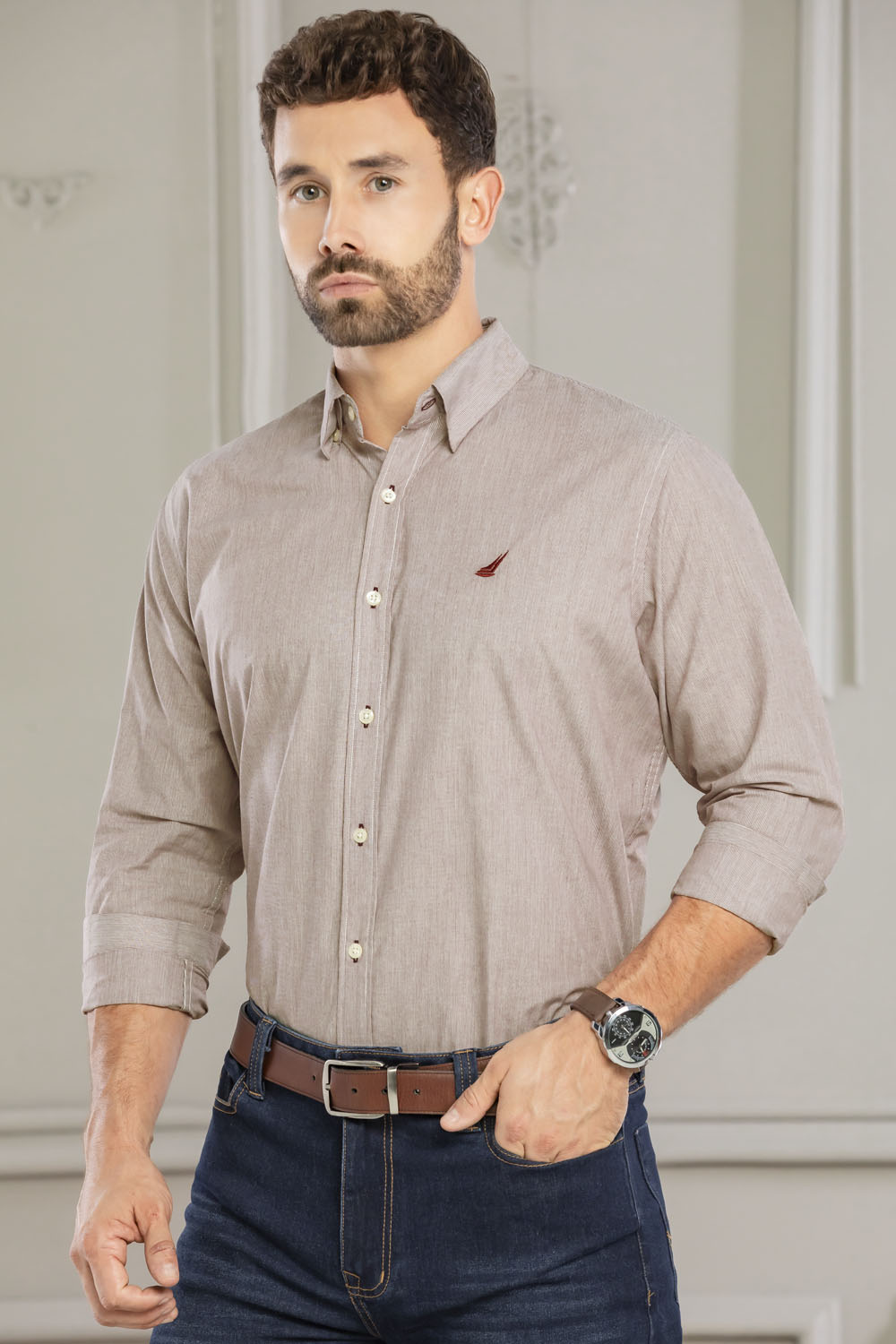 Camisa Charleston - Modern Fit - Poplin