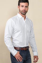 Camisa Premium Dobby - Slim Fit - Algodón