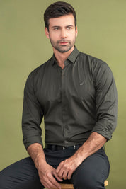 Camisa Premium Dobby - Slim Fit - Algodón