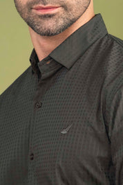 Camisa Premium Dobby - Slim Fit - Algodón