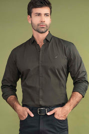 Camisa Premium Dobby - Slim Fit - Algodón