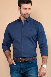 Camisa Premium Dobby - Slim Fit - Algodón