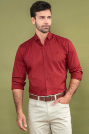 Camisa Premium Dobby - Slim Fit - Algodón