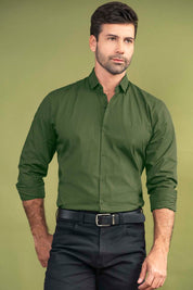 Camisa Premium Dobby - Slim Fit - Algodón
