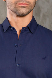 Camisa Fort Worth - Slim Fit - Algodon Oxford