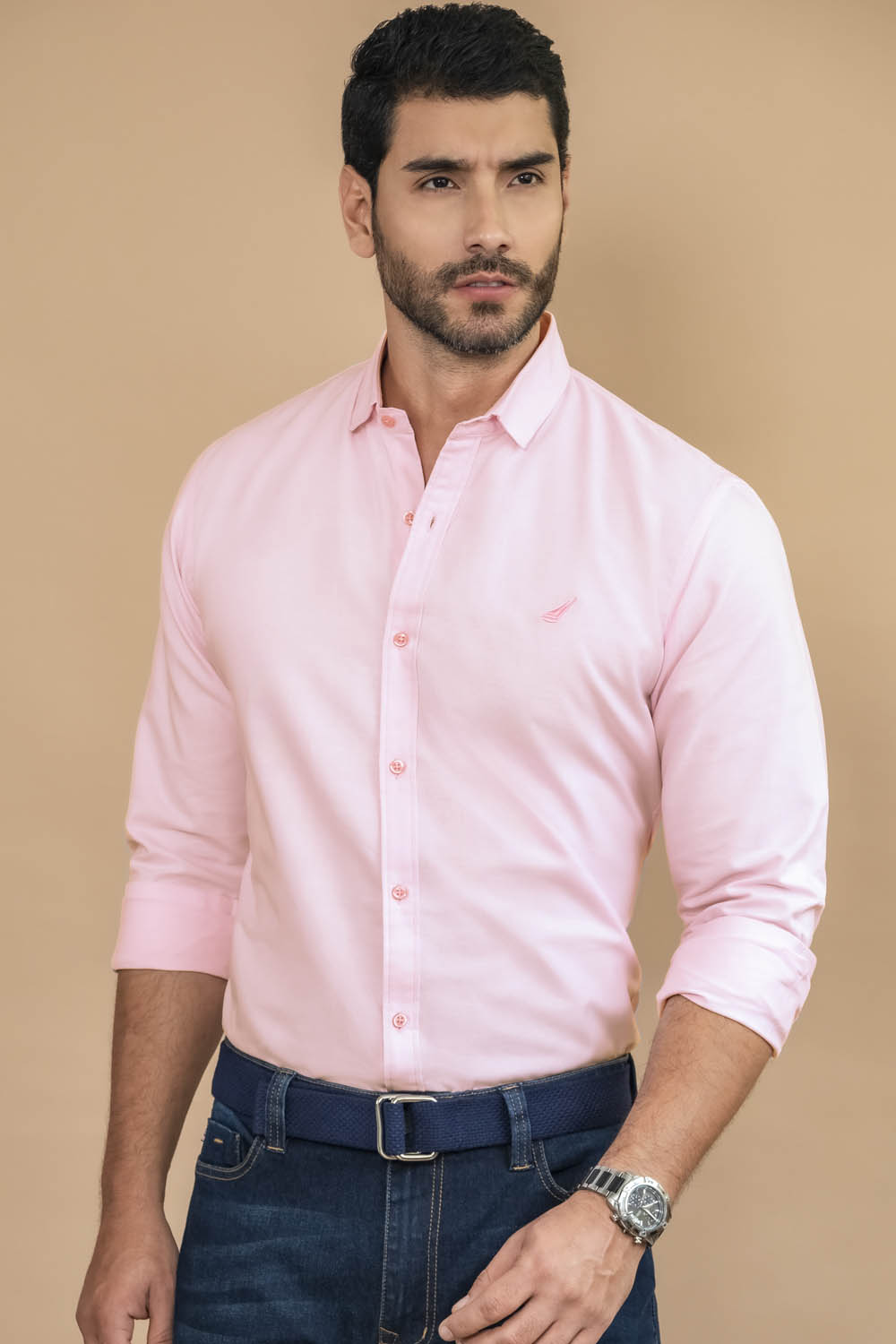 Camisa Fort Worth - Slim Fit - Algodon Oxford