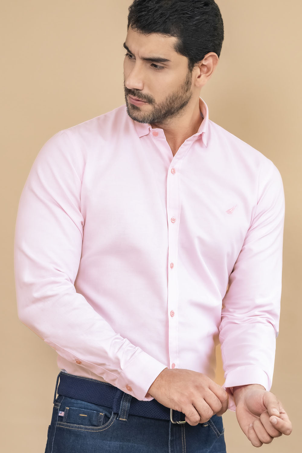Camisa Fort Worth - Slim Fit - Algodon Oxford