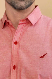 Camisa Fort Worth - Slim Fit - Algodon Oxford