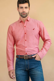 Camisa Fort Worth - Slim Fit - Algodon Oxford