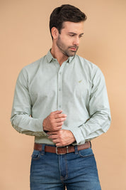 Camisa Fort Worth - Slim Fit - Algodon Oxford