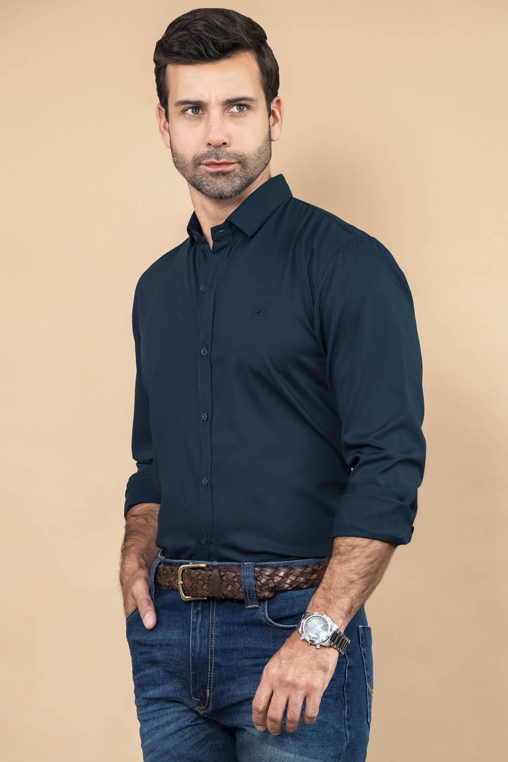 Camisa Premium Comfort - Slim Fit - Bambu