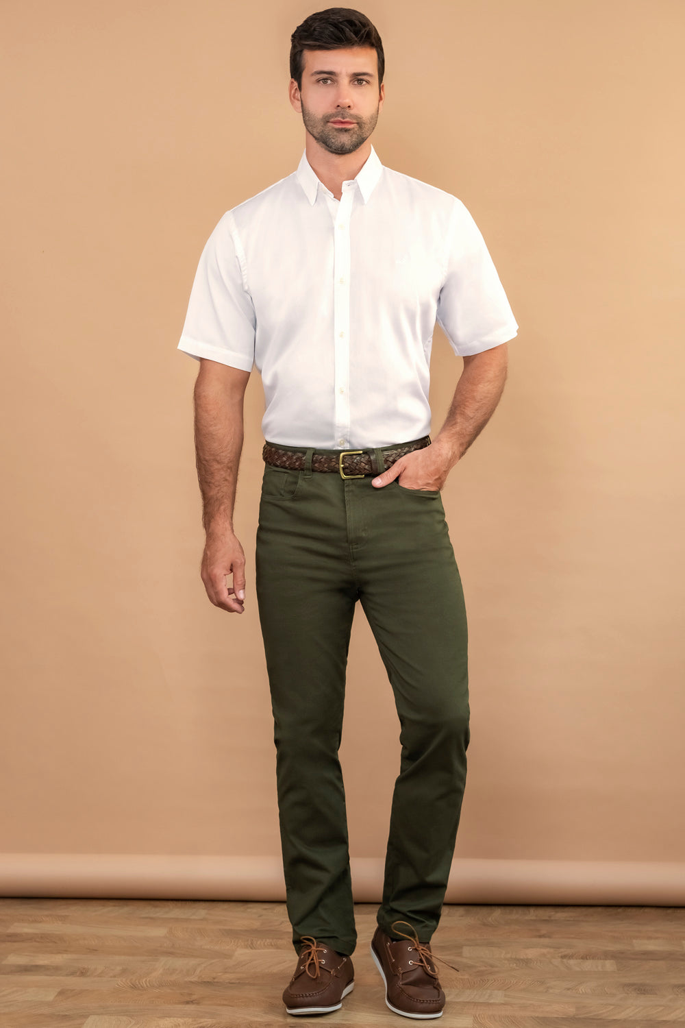 Camisa Premium Palm Springs - Regular Fit - Algodon Twill