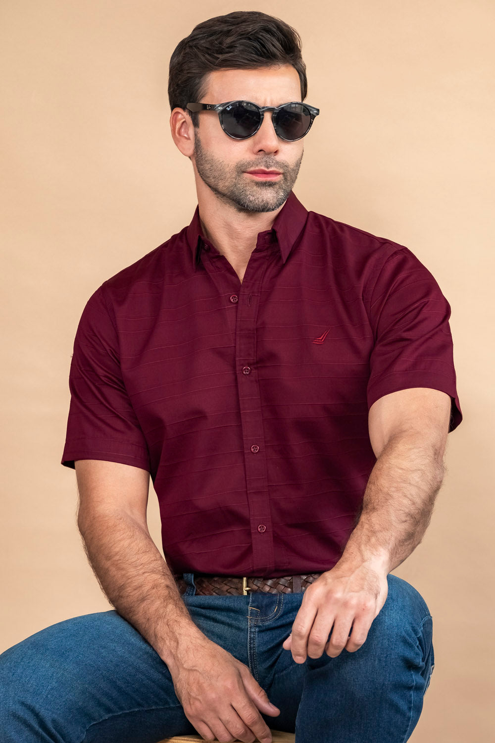 Camisa Premium Lake Tahoe - Regular Fit - Algodon Dobby