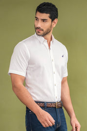 Camisa Premium Seaside - Regular Fit - Algodon Twill