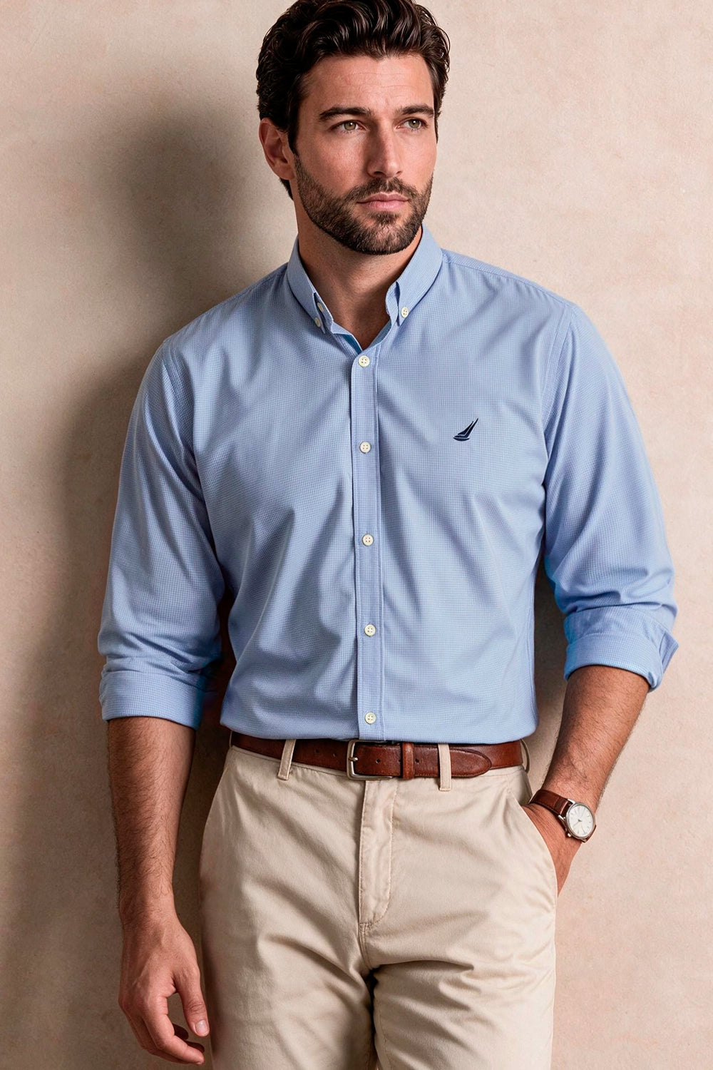 Camisa Lexington - Slim Fit - Mini Cuadros