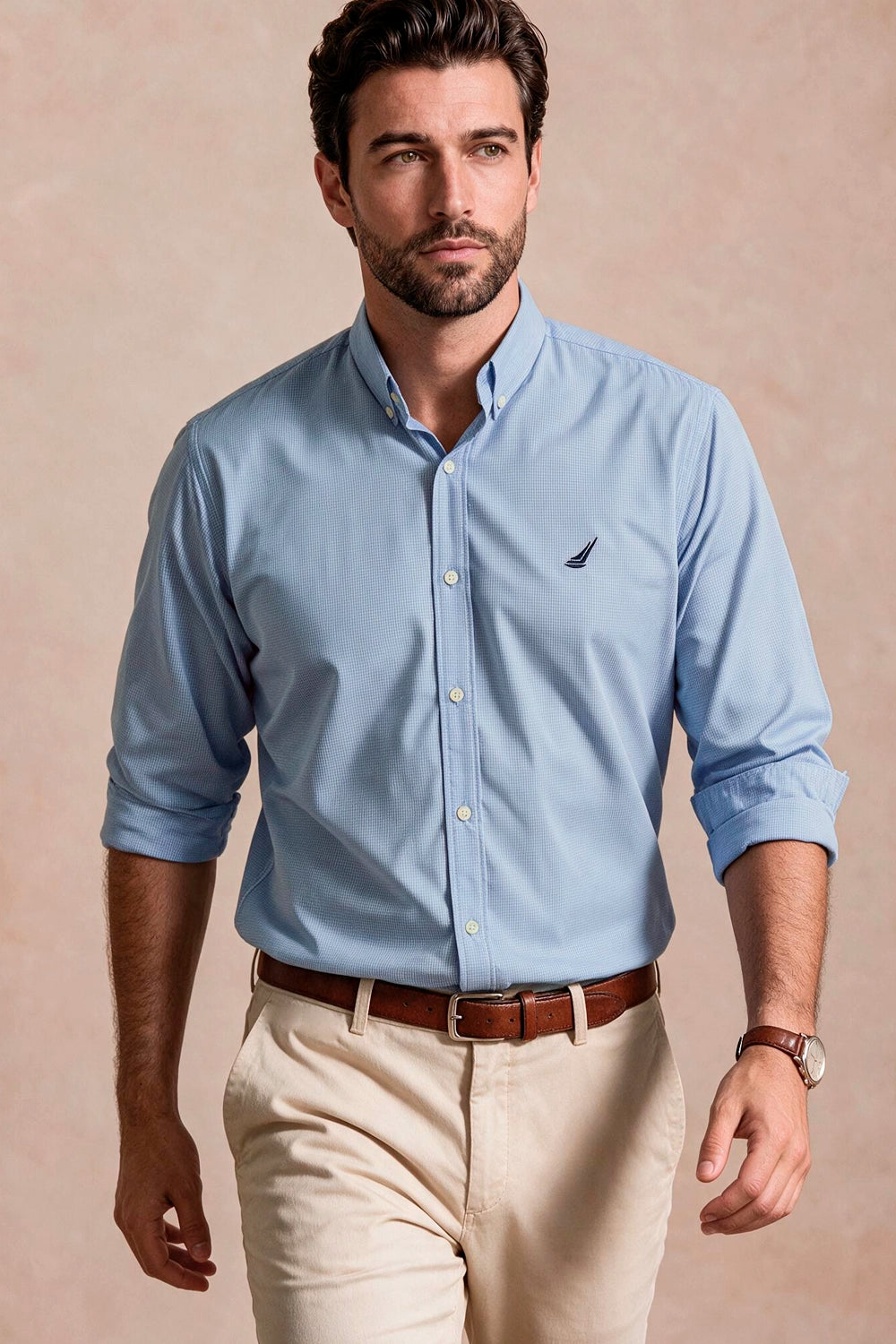 Camisa Lexington - Slim Fit - Mini Cuadros