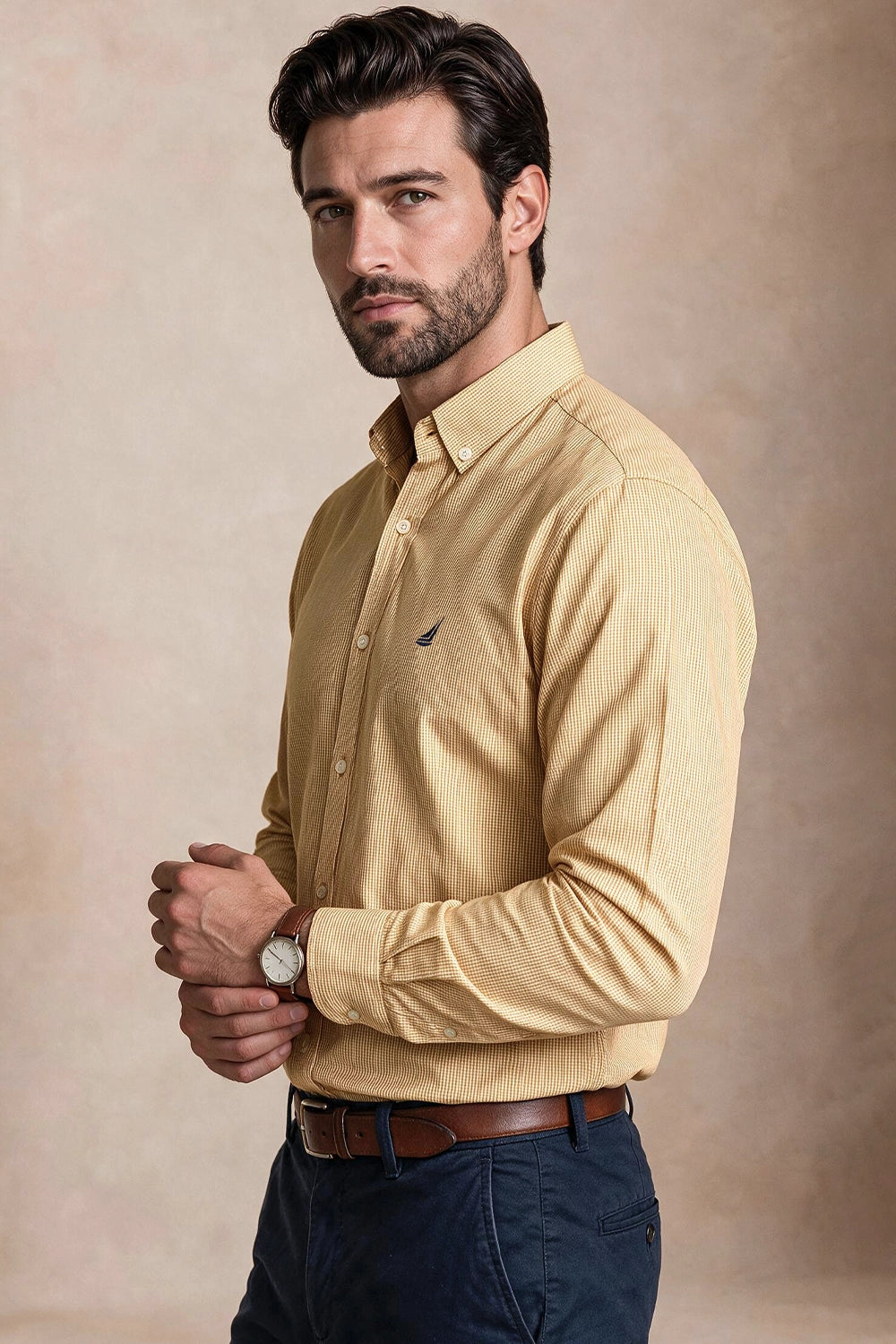 Camisa Harbor Cuadros - Slim Fit - Poplin