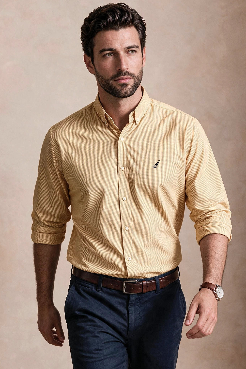 Camisa Harbor Cuadros - Slim Fit - Poplin