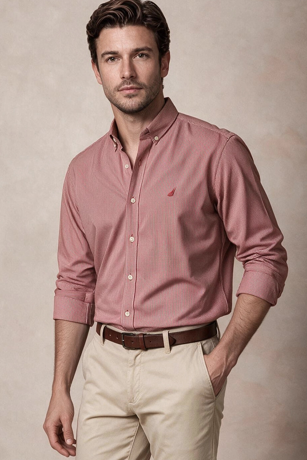 Camisa Harbor Cuadros - Slim Fit - Poplin