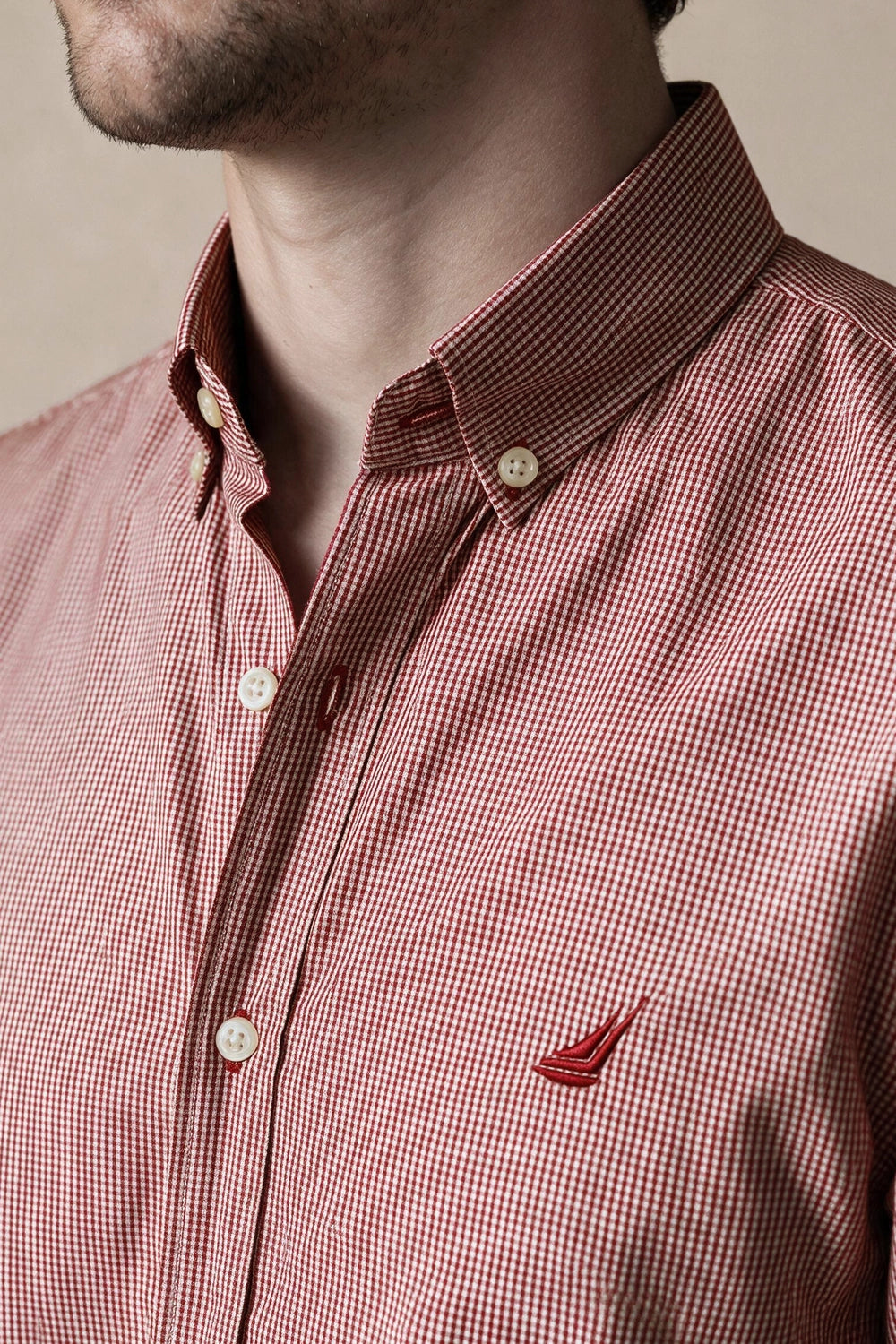 Camisa Harbor Cuadros - Slim Fit - Poplin