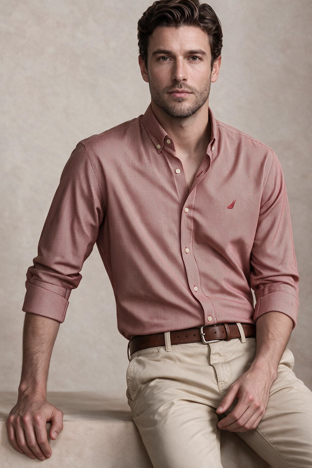 Camisa Harbor Cuadros - Slim Fit - Poplin