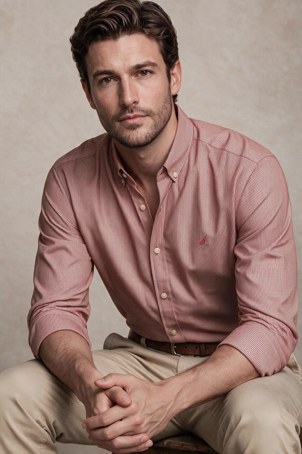 Camisa Harbor Cuadros - Slim Fit - Poplin
