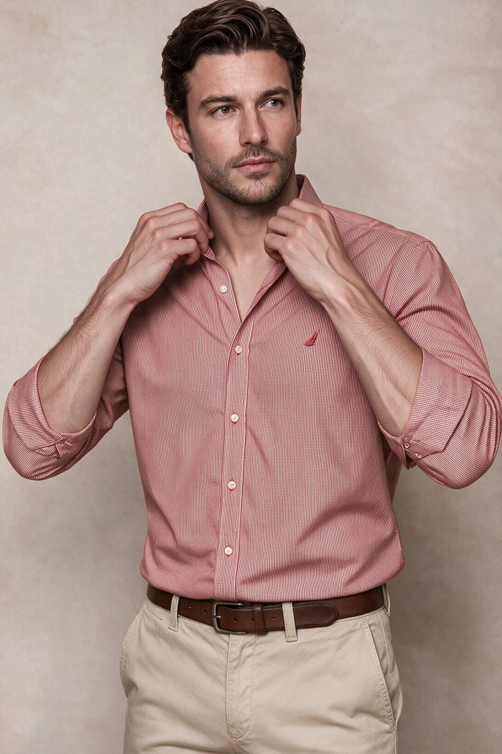 Camisa Harbor Cuadros - Slim Fit - Poplin