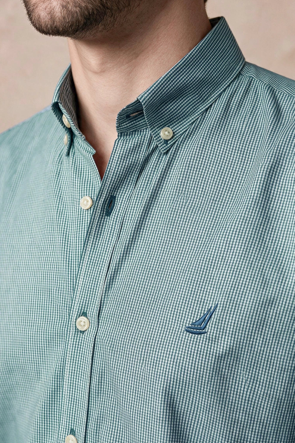 Camisa Harbor Cuadros - Slim Fit - Poplin