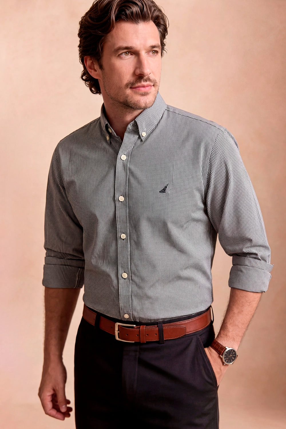 Camisa Harbor Cuadros - Slim Fit - Poplin