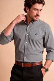 Camisa Harbor Cuadros - Slim Fit - Poplin